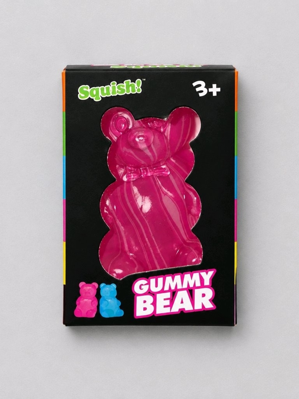 Gummy Bear Sensory Toy - Bright Pink